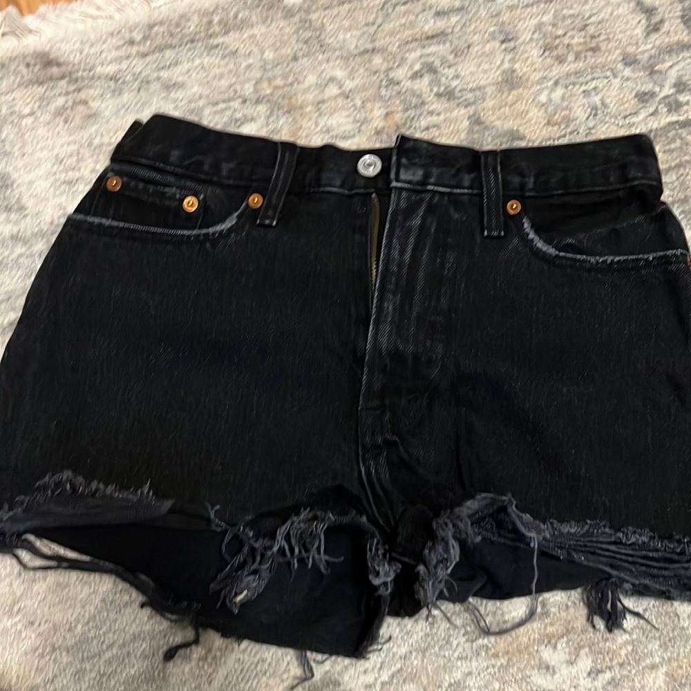A&F Black denim jeans size 25/0